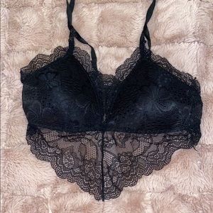 Lace Black Bralette